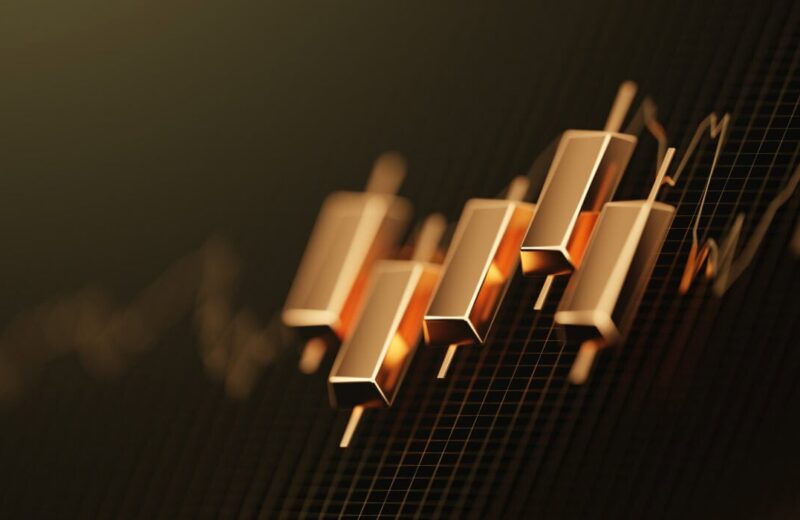 gold prices rise and fall