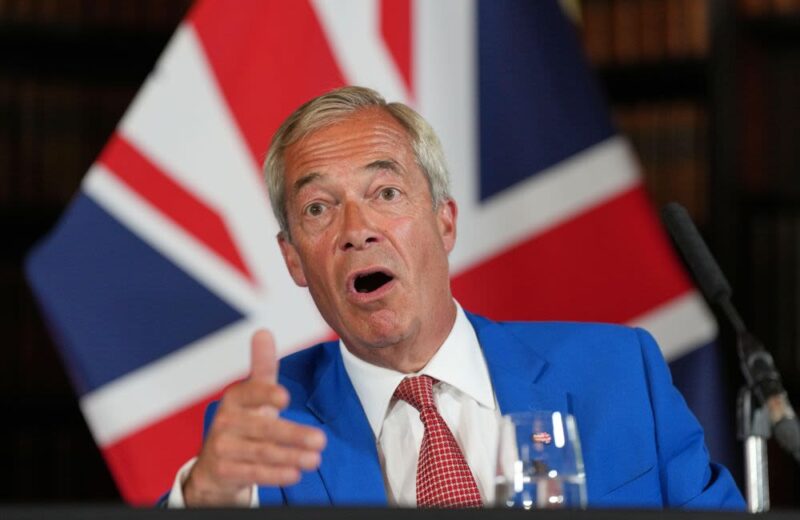 Politics Home Article | Farage Says He Is “Open-Minded” About Deal With Restore Britain